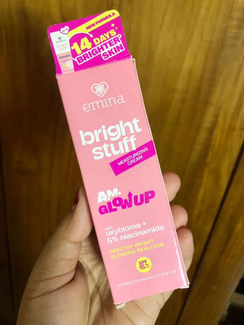 Emina  bright stuff  moisturizing cream (ISI 2) photo 1