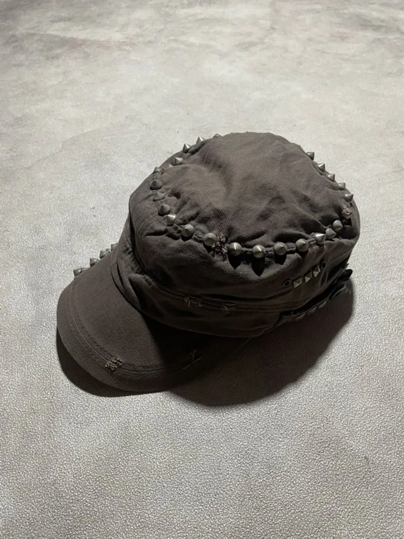 FINALL BOSS🏴‍☠️ Comandoo Cap Grunge Emo Kmrii Style photo 1