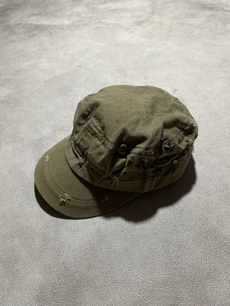 FINAL BOS Y2k Comando Cap Military Diamond Star Patch photo 1