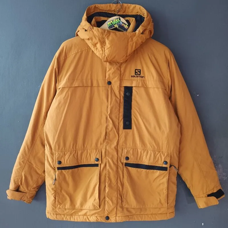Jaket bulang salomon original jaket puffer salomon photo 1