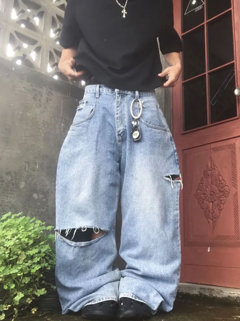 baggy jeans riped photo 1