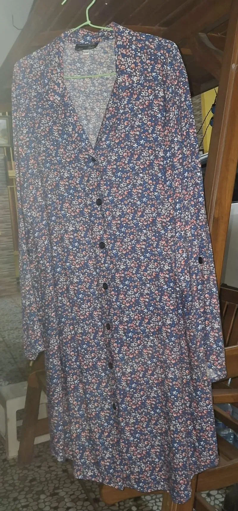 BLUS PANJANG KATUN MOTIF photo 1
