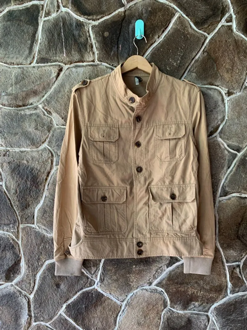 Jacket Denim Christian Dior Brown For Women photo 1