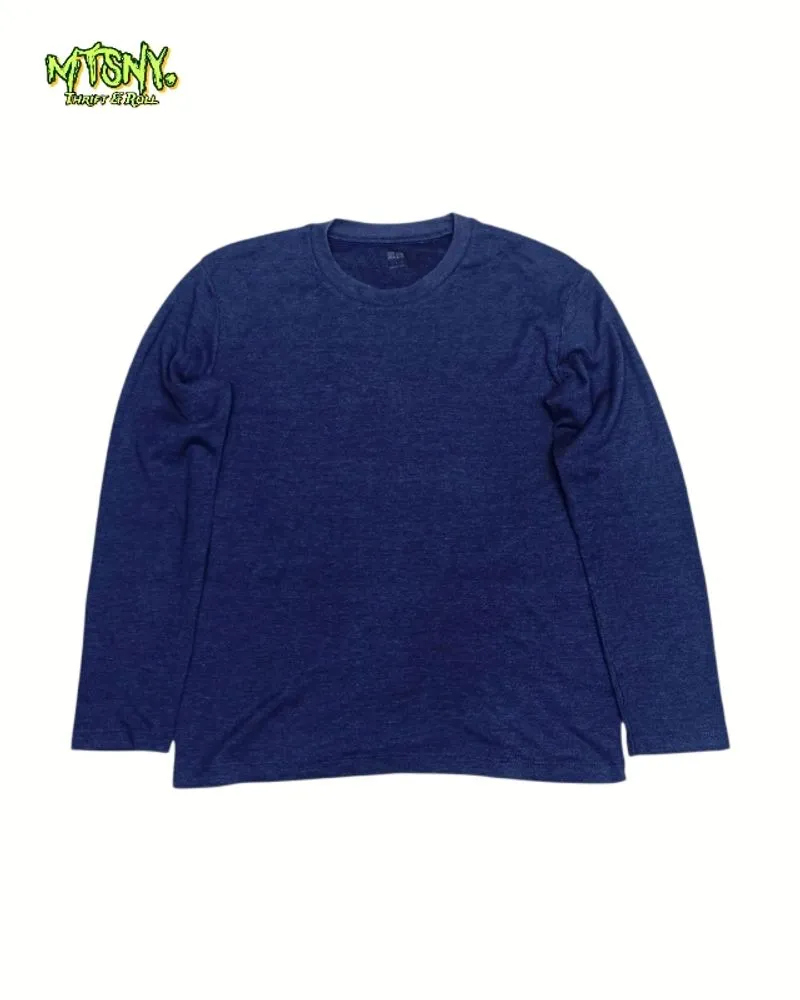 Kaos Tshirt Lengan Panjang Long Sleeve Uniqlo Polos Basic photo 1