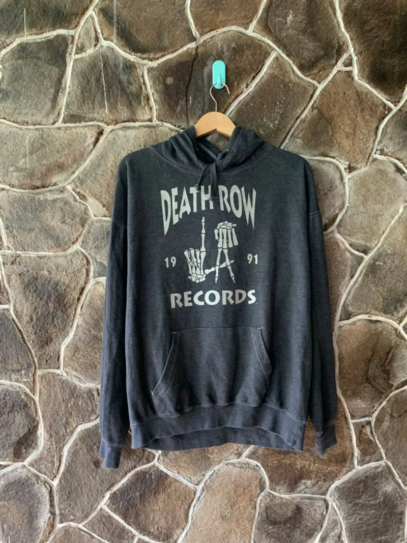 Hoodie Death Row Records Dr.Dre Grey photo 1