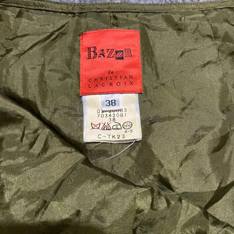 VINTAGE Christian Lacroix Bazar / 38 photo 1