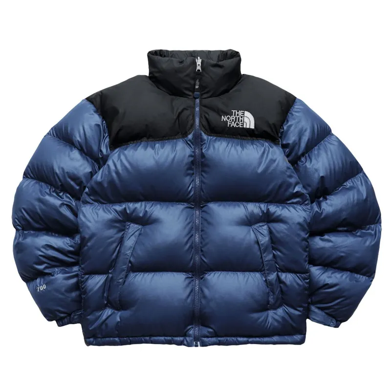 The North Face Puffer jacket Pria navy black