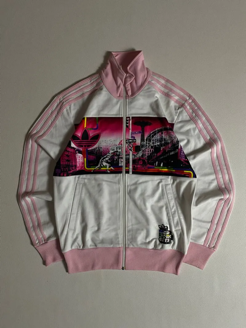 Adidas Bill McMullen Brooklyn New York City White & Pink photo 1