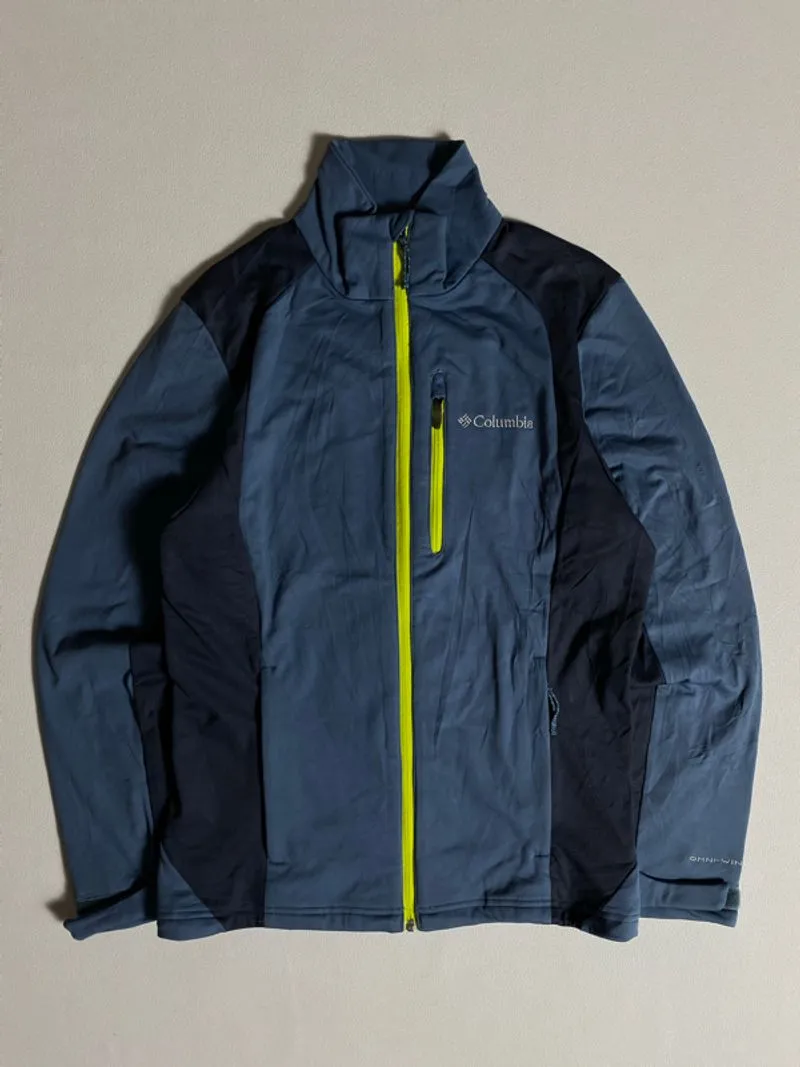 COLUMBIA OMNI-WIND BLUE JACKET photo 1