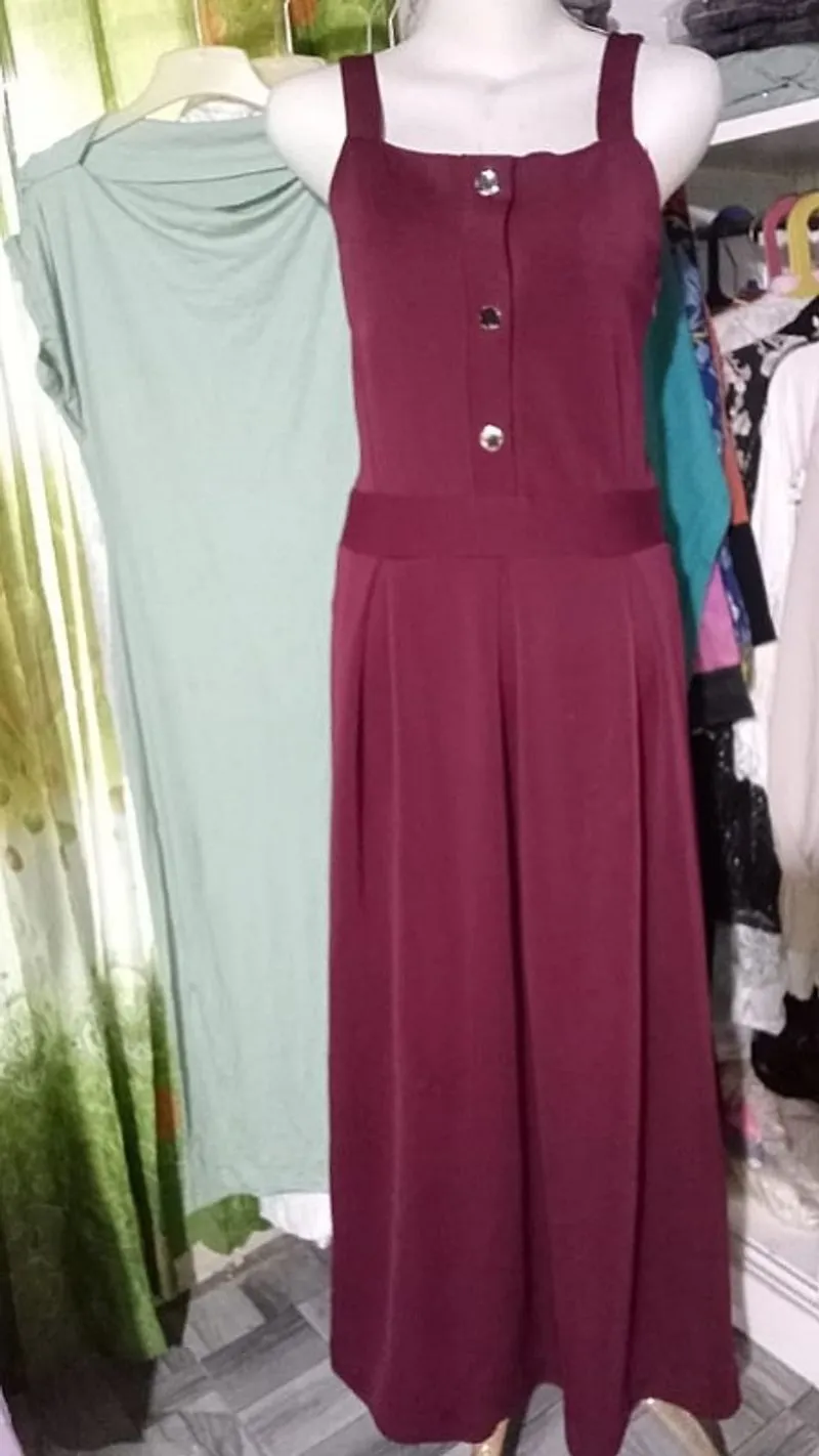 Overall dress/ ol dress preloved photo 1