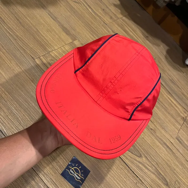 Ellesse Nylon Cap 4 Panel Running Outdoor Hat Japan Market photo 1