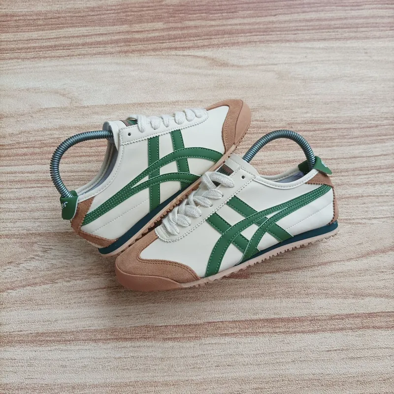 Onitsuka Tiger Indie Casual Sneakers Wanita green brown photo 1