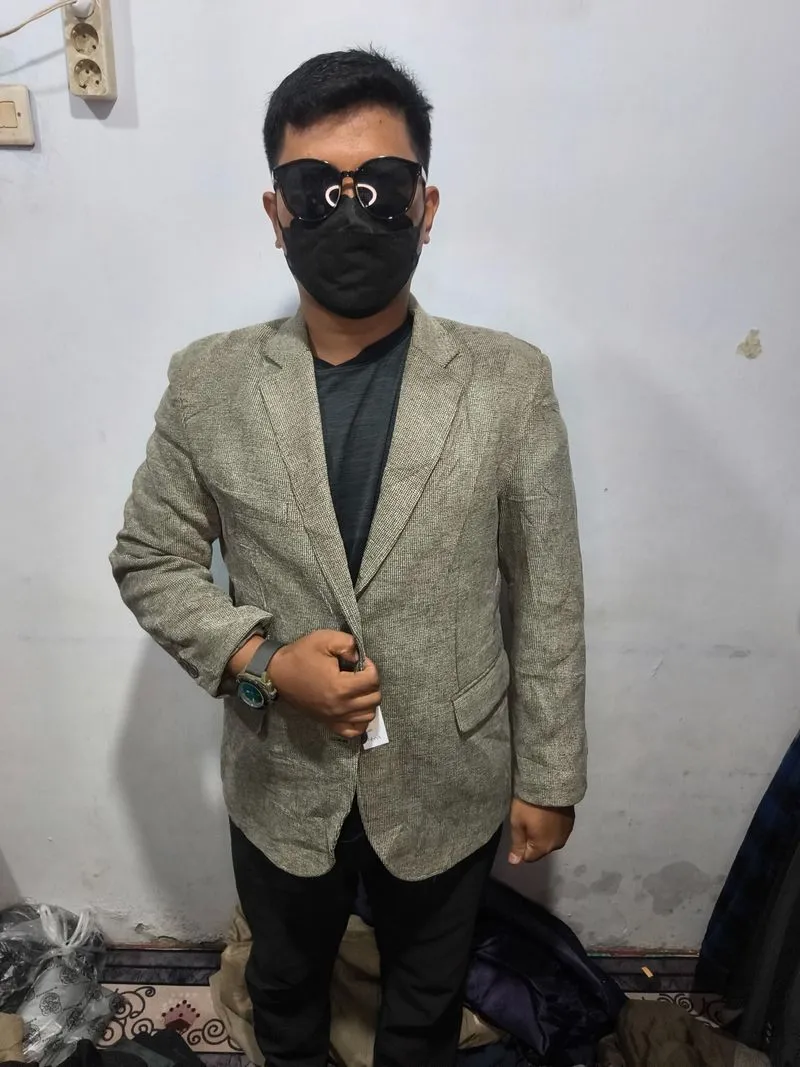 Jas Pria03 Motif Abstrak Klasik Vintage AGUARD photo 1