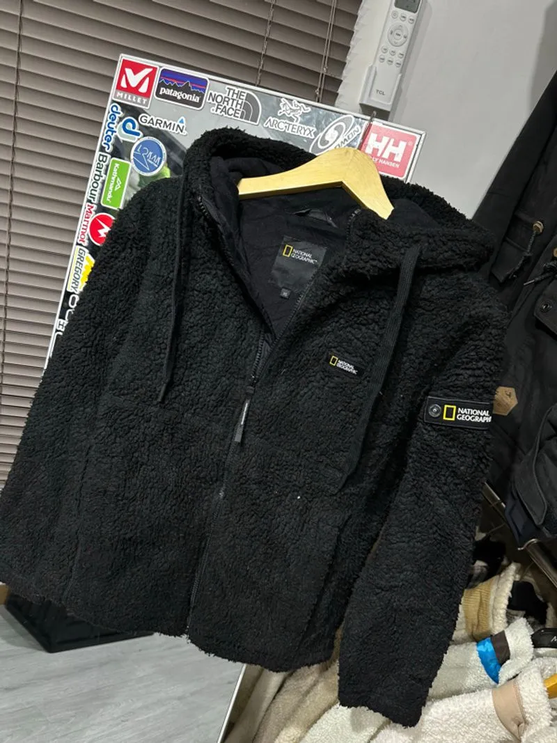 NATIONAL GEOGRAPHIC SHERPA FLEECE WINDBREAKER photo 1