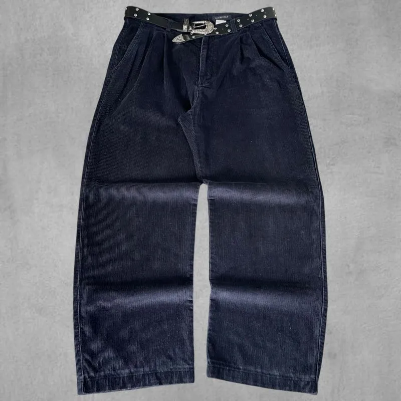 Corduroy pants baggy loose fit photo 1