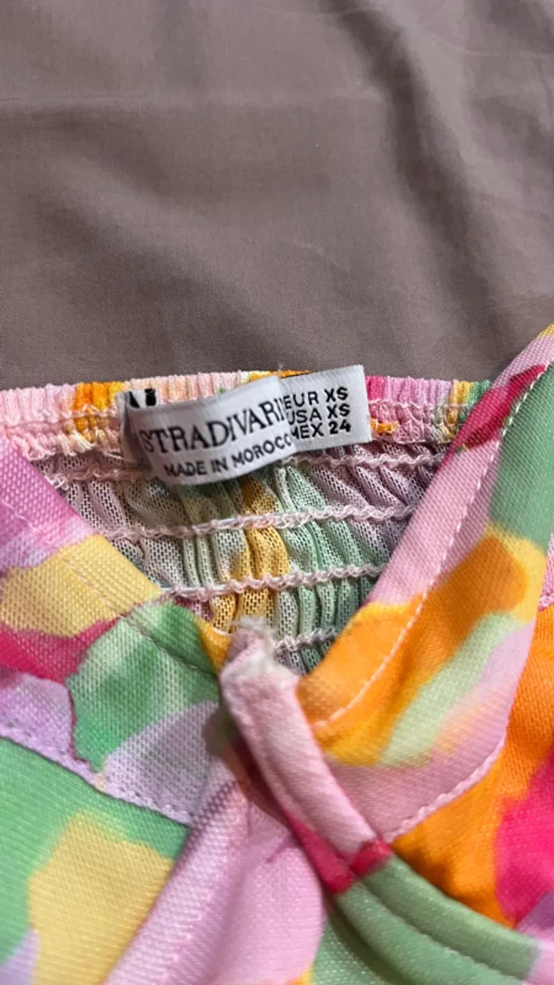 STRADIVARIUS FLORAL BRALETTES  photo 1