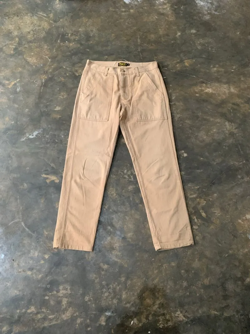 SMALL BIRDS UNION MADE fatigue pant khaki photo 1