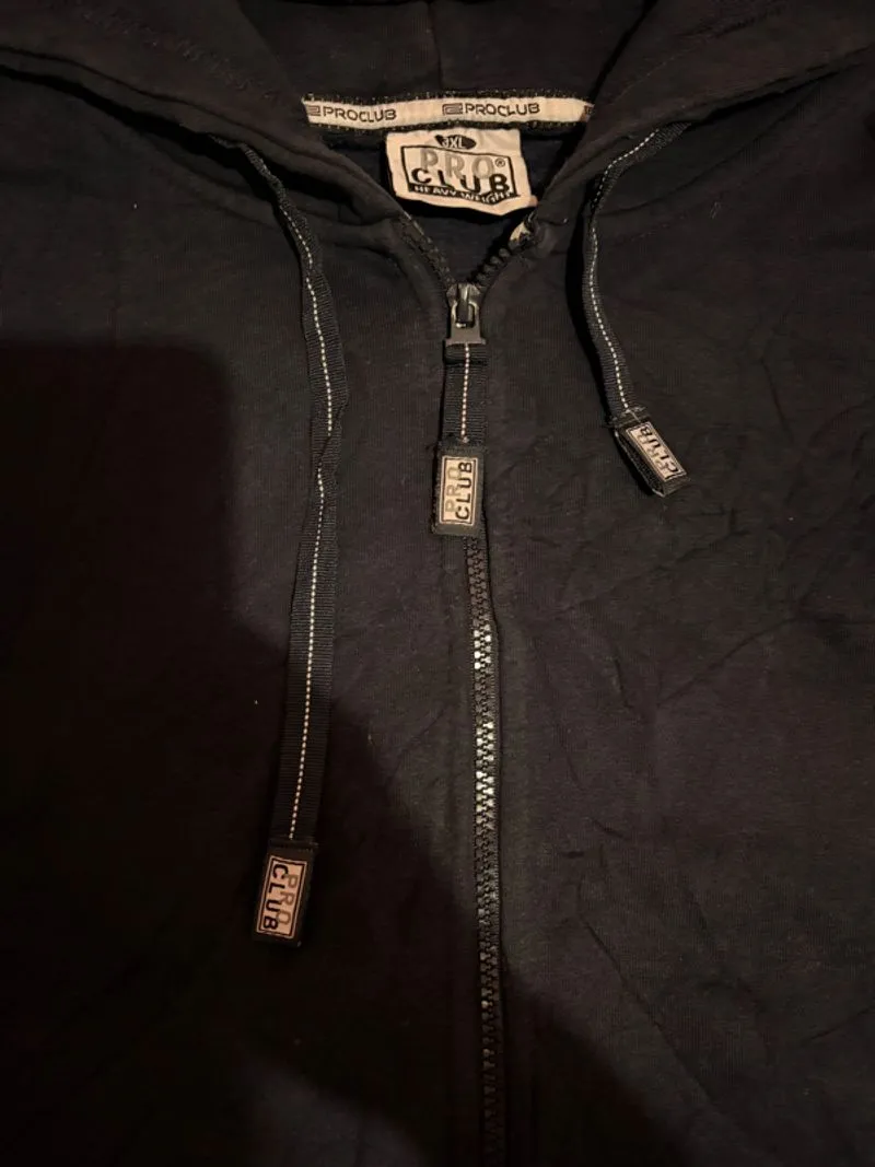 Pro Club Men's Heavyweight Zip Fleece Hoodie photo 1
