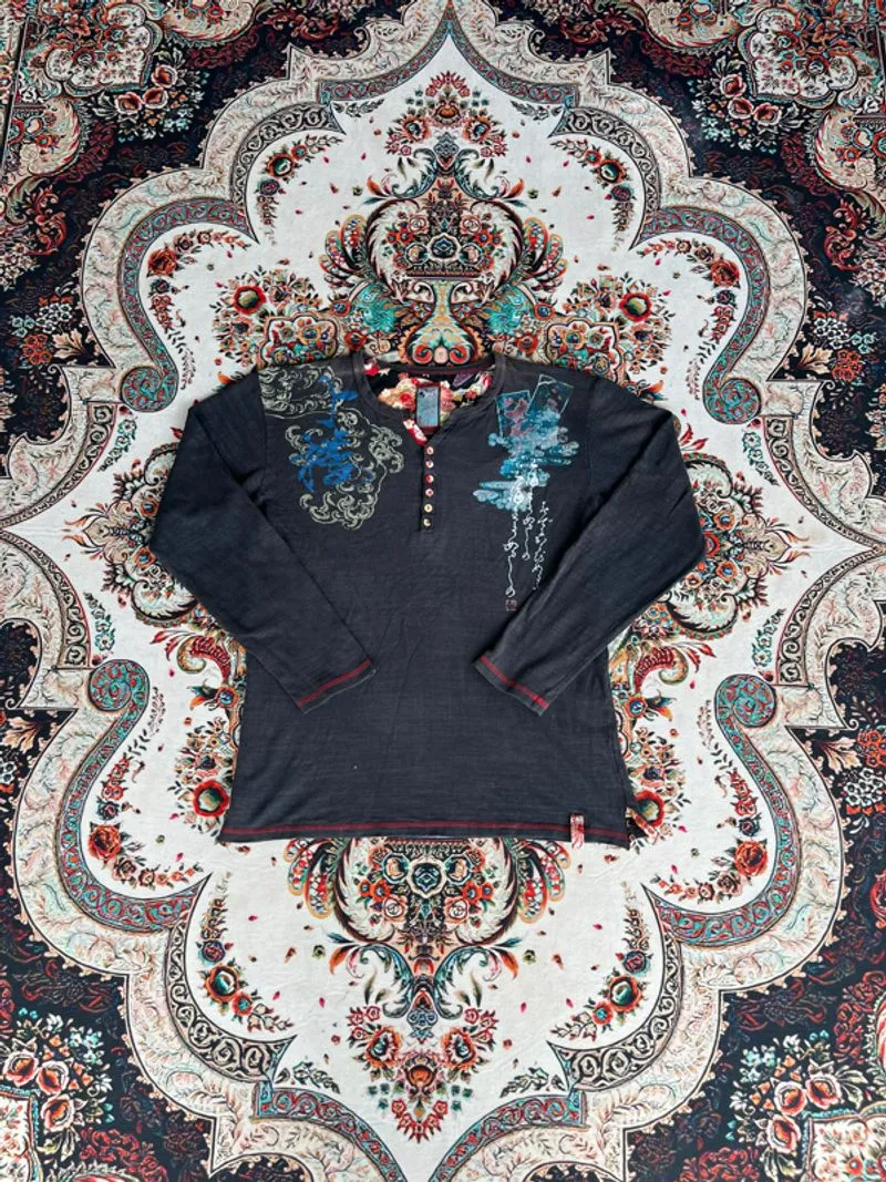 japanese vintage souvenir sukajan long sleeve  photo 1