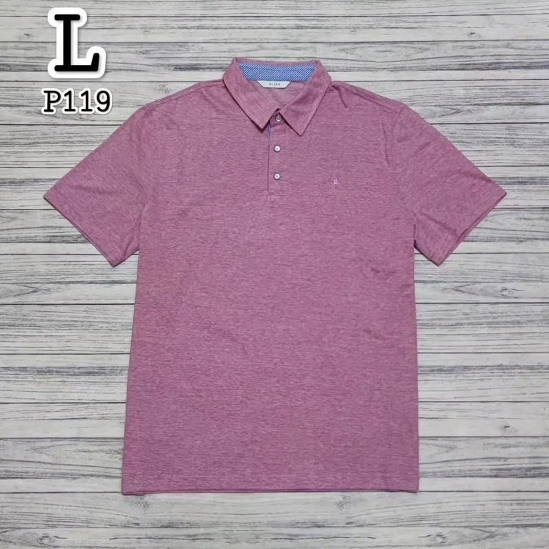 Casual Polo shirt Pria red photo 1