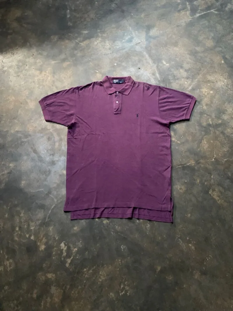 Ralph lauren polo shirt purple photo 1