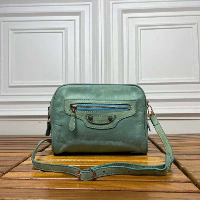 Balenciaga City Mini Cambag Leather hijau tosca Sling Bag cl photo 1