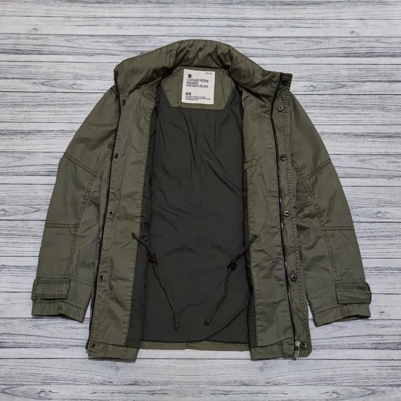TBJ Nearby Casual Parka Pria green