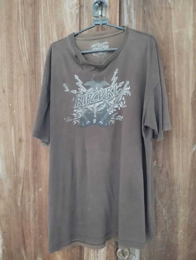 Rip Curl Minimalist Casual T-shirt Wanita brown photo 1