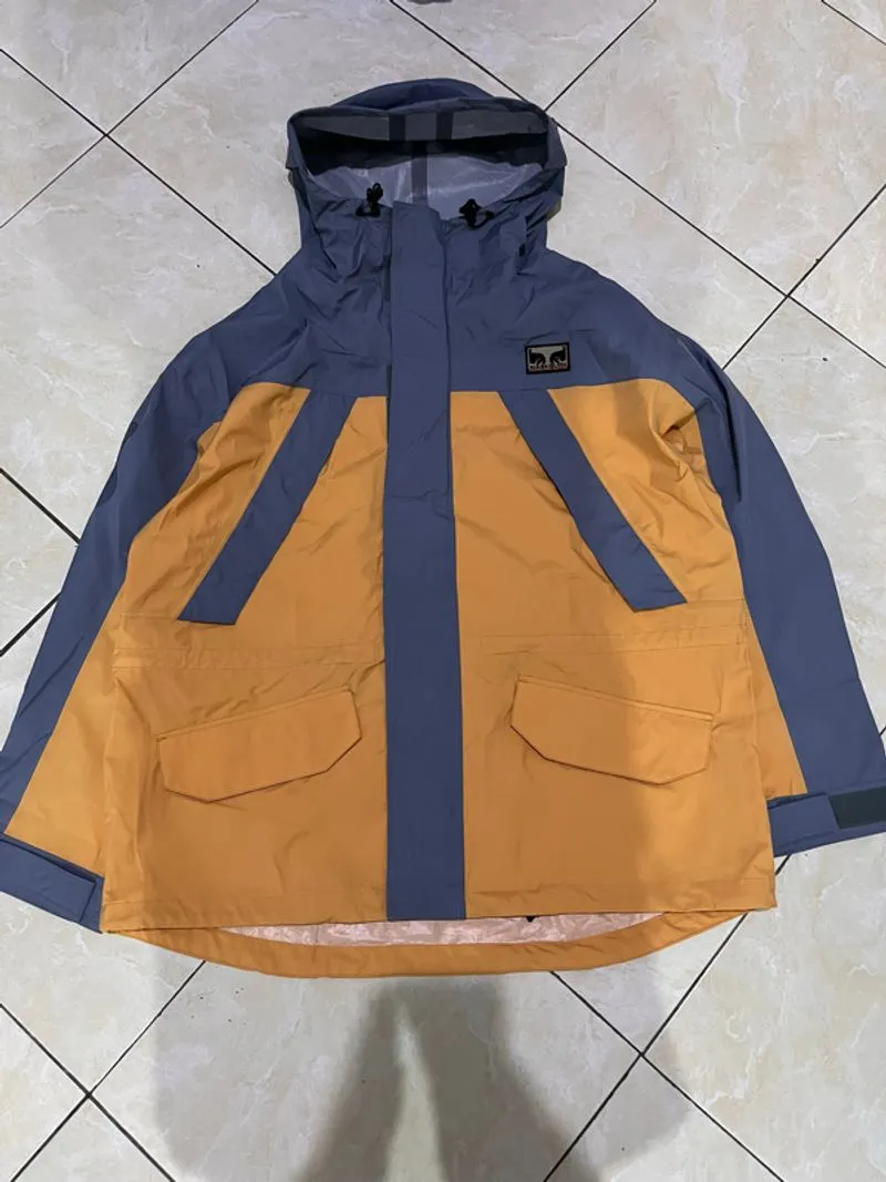 Napapijri x Obey Epoch Shell Jacket Beige Oak photo 1