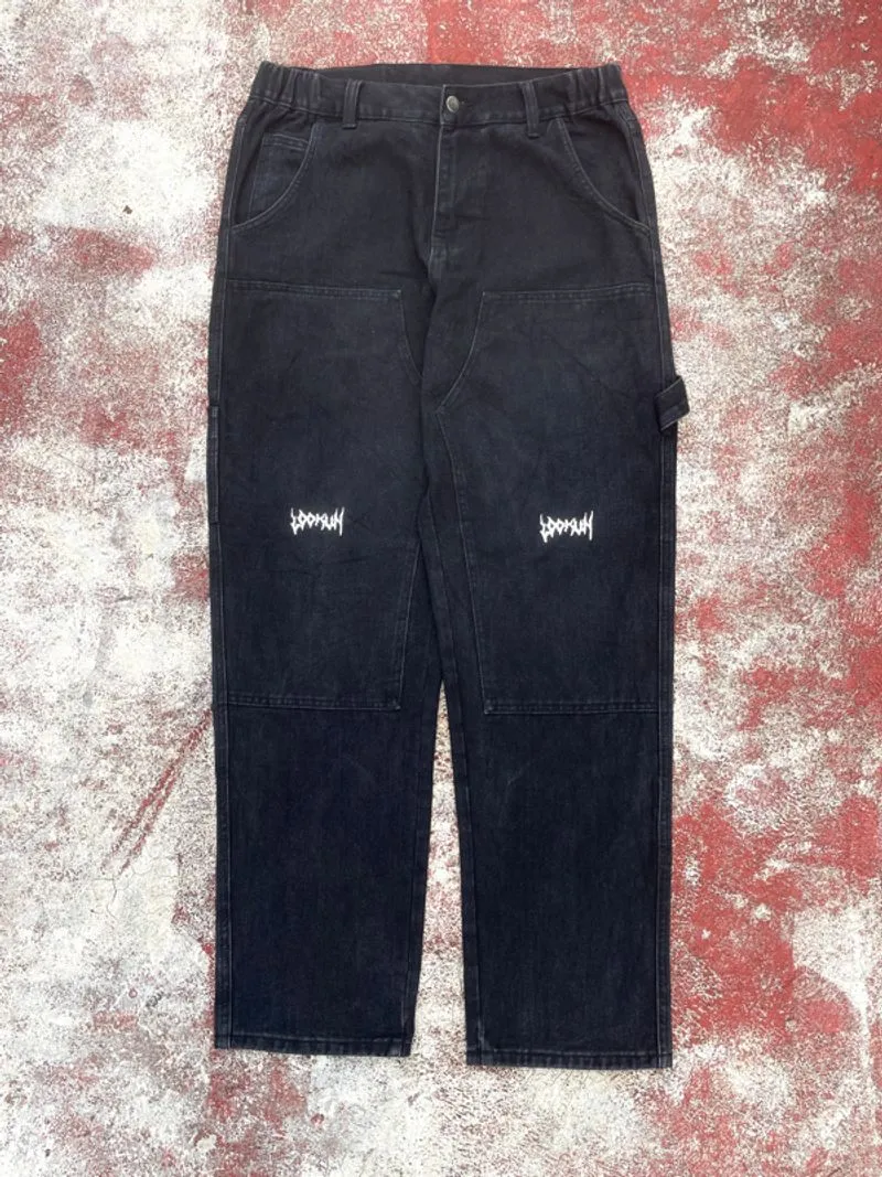 Double Knee Carpenter Pants Canvas Materiall like Carhartt,d photo 1