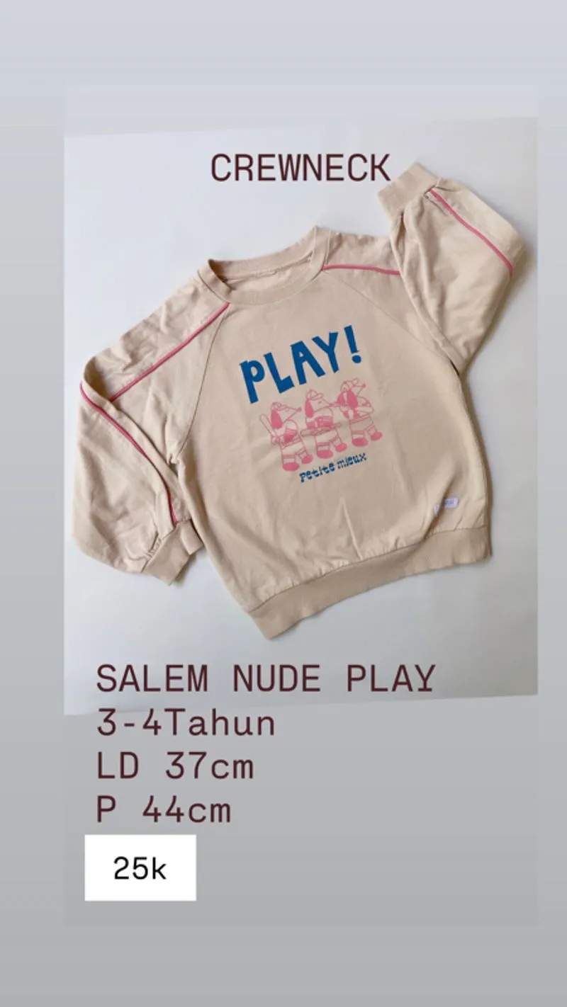 PETITE MIXUE CREWNECK photo 1
