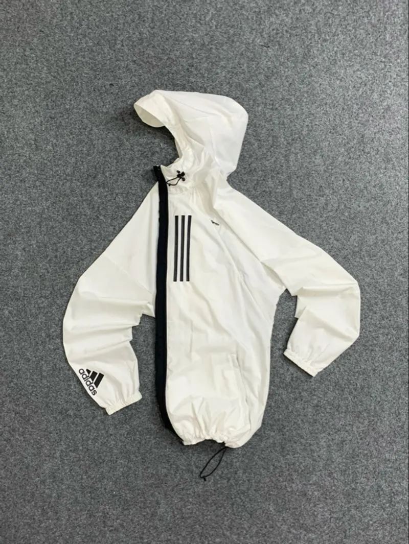 Adidas W.N.D Running Windbreaker Jacket White Colour photo 1