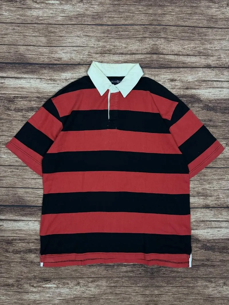 spice island striped rugby shirt #SPPS23 photo 1