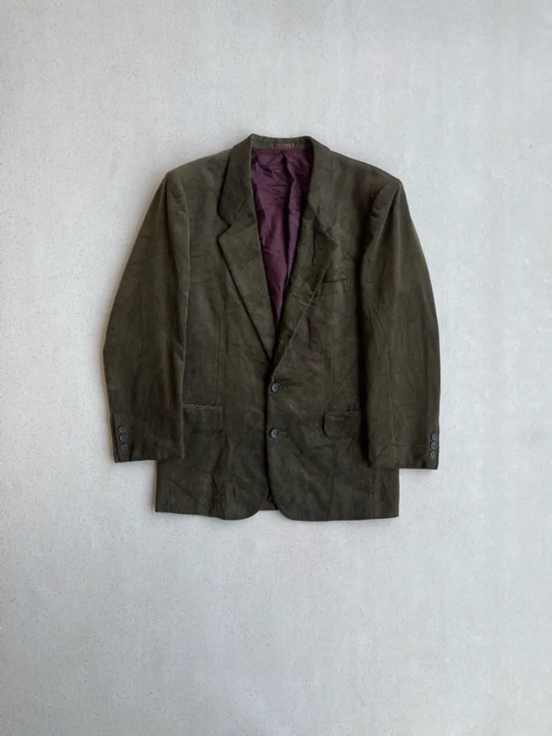 NIEDIECK BRILLIANT VELVET 80’s VELVET BLAZER photo 1