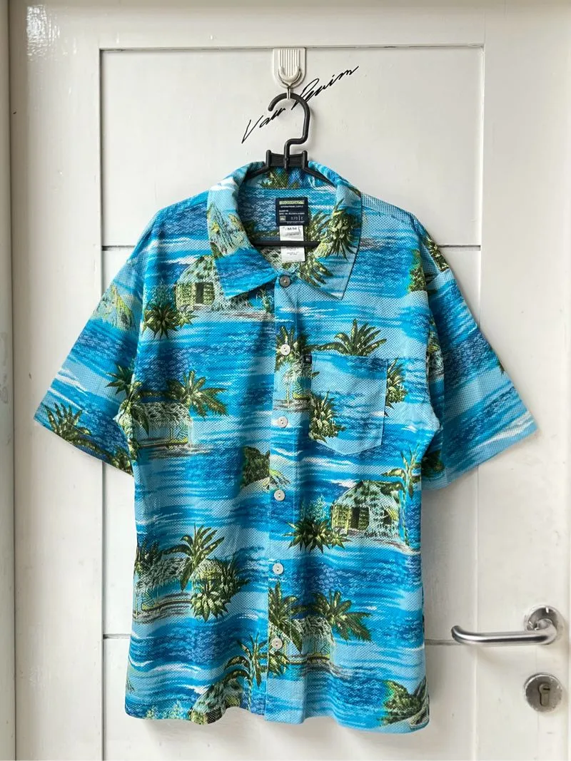 SALE!! Quiksilver Hawaii Mesh Shirt  photo 1