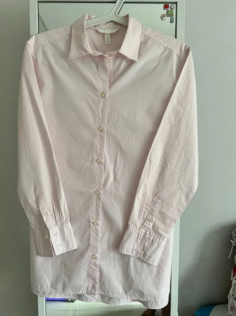 Uniqlo oversized shirt photo 1