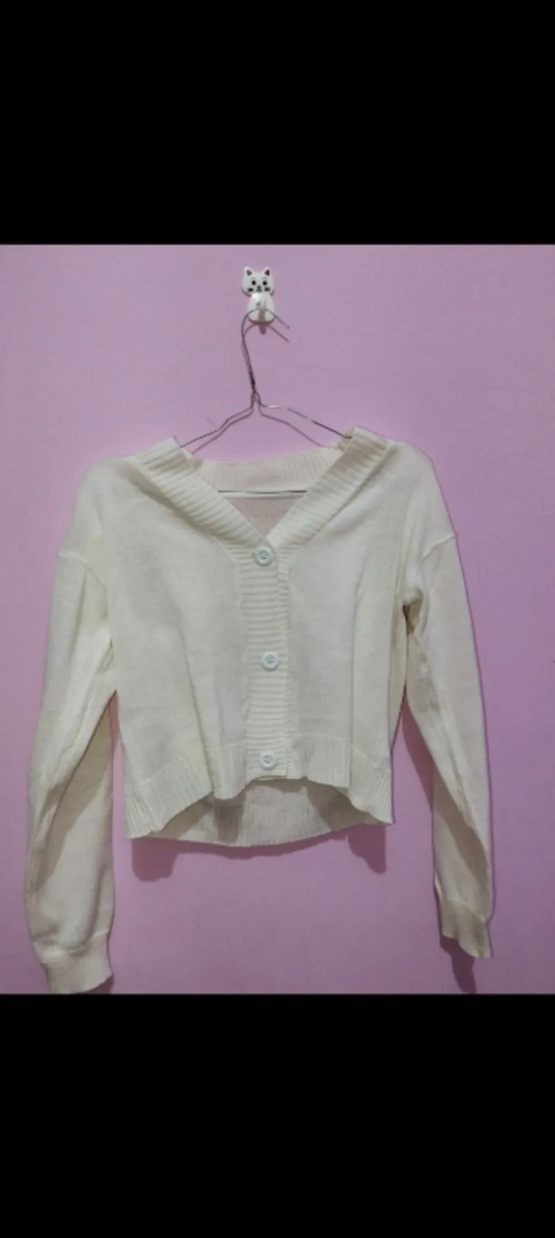 CARDIGAN RAJUT CROP photo 1