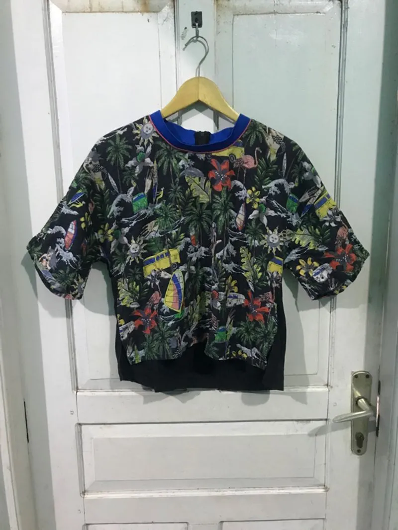 Bimba y lola hawaiian print photo 1