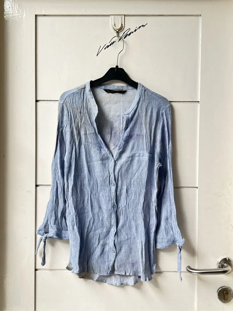 SALE!! Zara Basic Blue Shirt photo 1