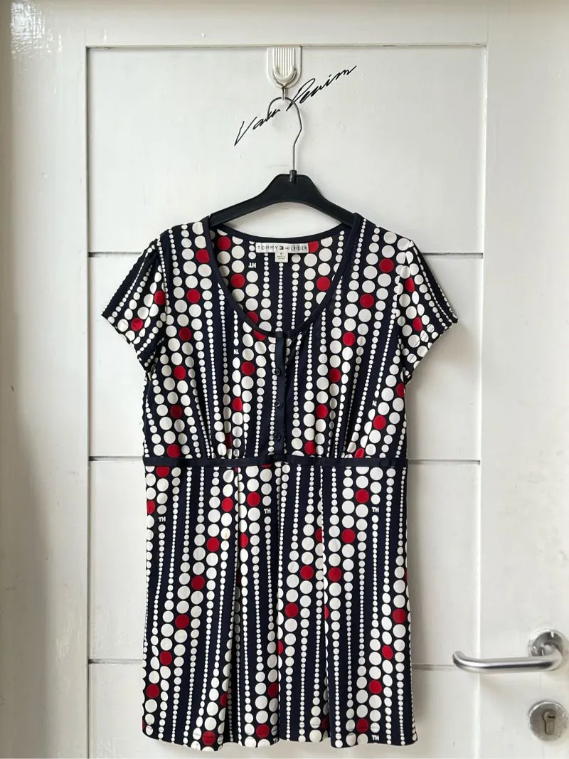 SALE!! Tommy Hilfiger Polkadot Motive T-shirt photo 1