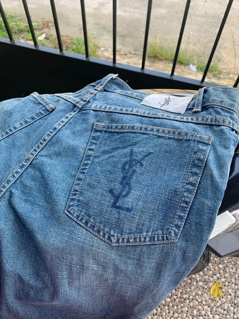 Yve Saint Lauren Paris YSL Vintage Jeans 00s photo 1