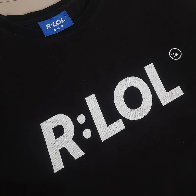 R:LOL Streetwear T-shirt Pria black