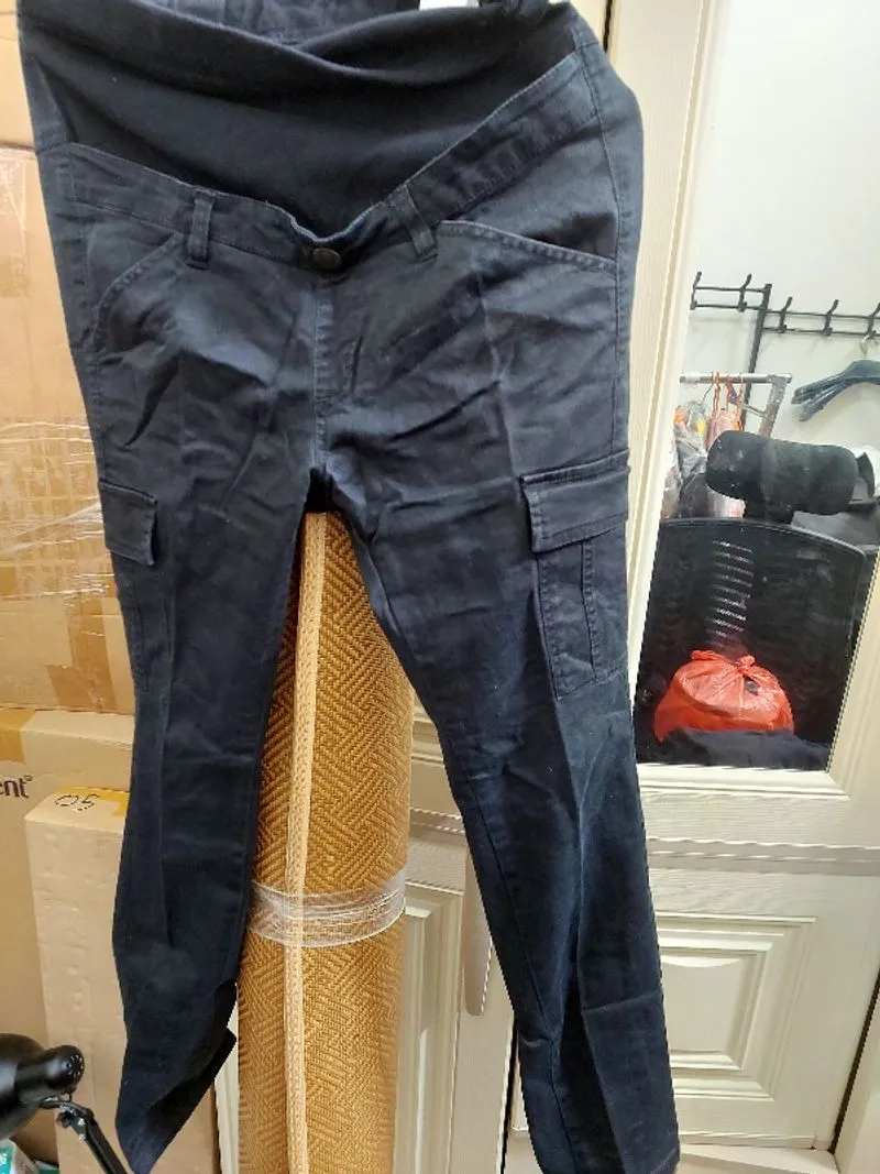 Celana bumil cargo jeans photo 1