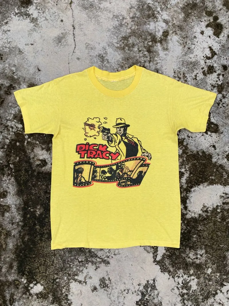 80s Dick Tracy T Shirt photo 1