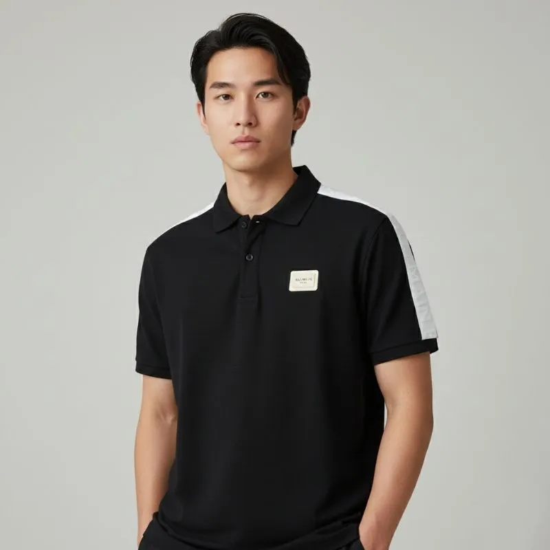 Kaos polo shirt BALMAIN PARIS colour black Size XXL photo 1