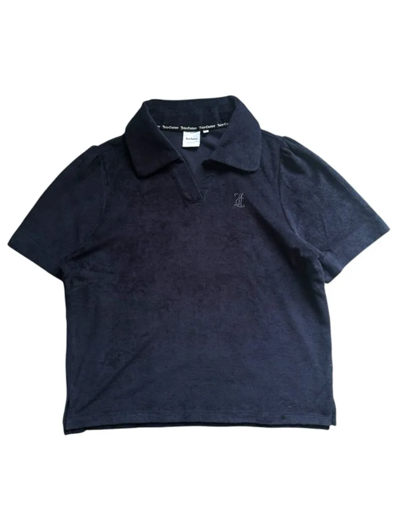 juicy couture short sleeve blanket polo shirt kaos photo 1