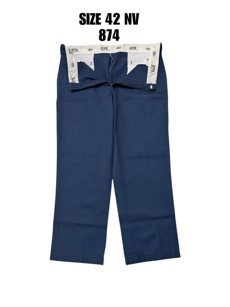 Celana Dickies Navy 874 Original Fit Size 42 photo 1