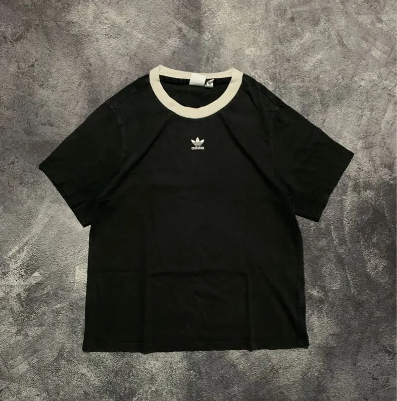 Adidas 3foil Small Logo Tee Center Bordir photo 1