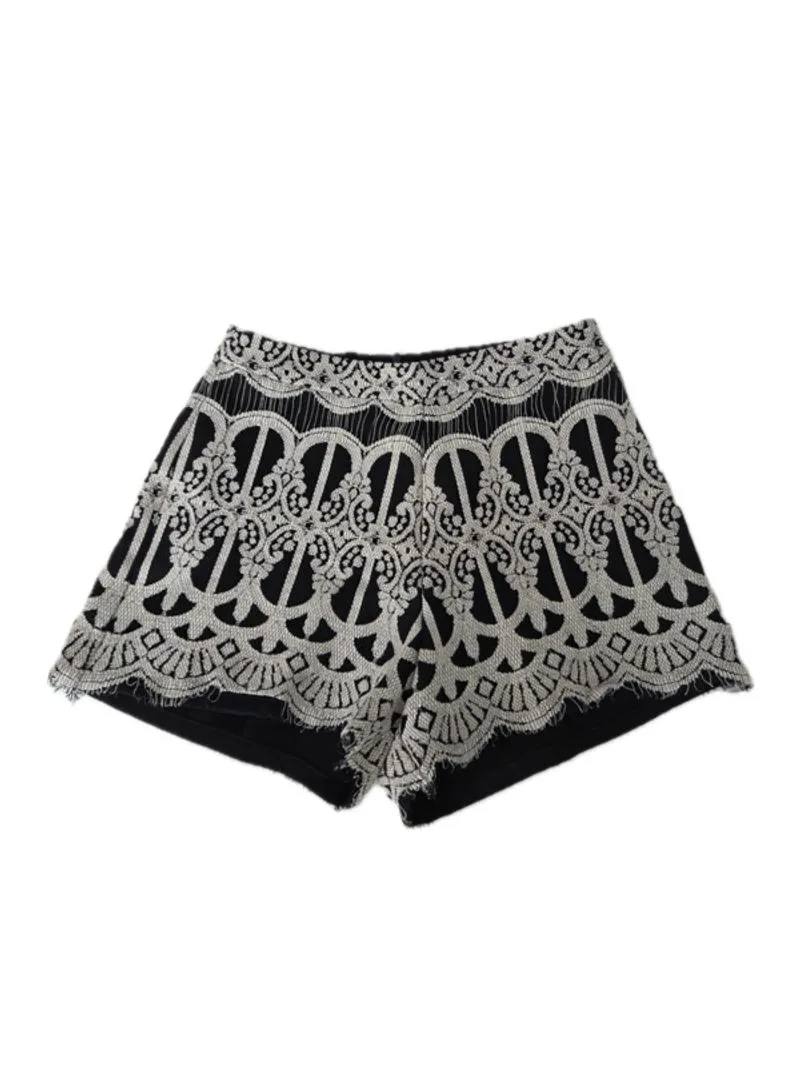 Black Lace Shorts photo 1