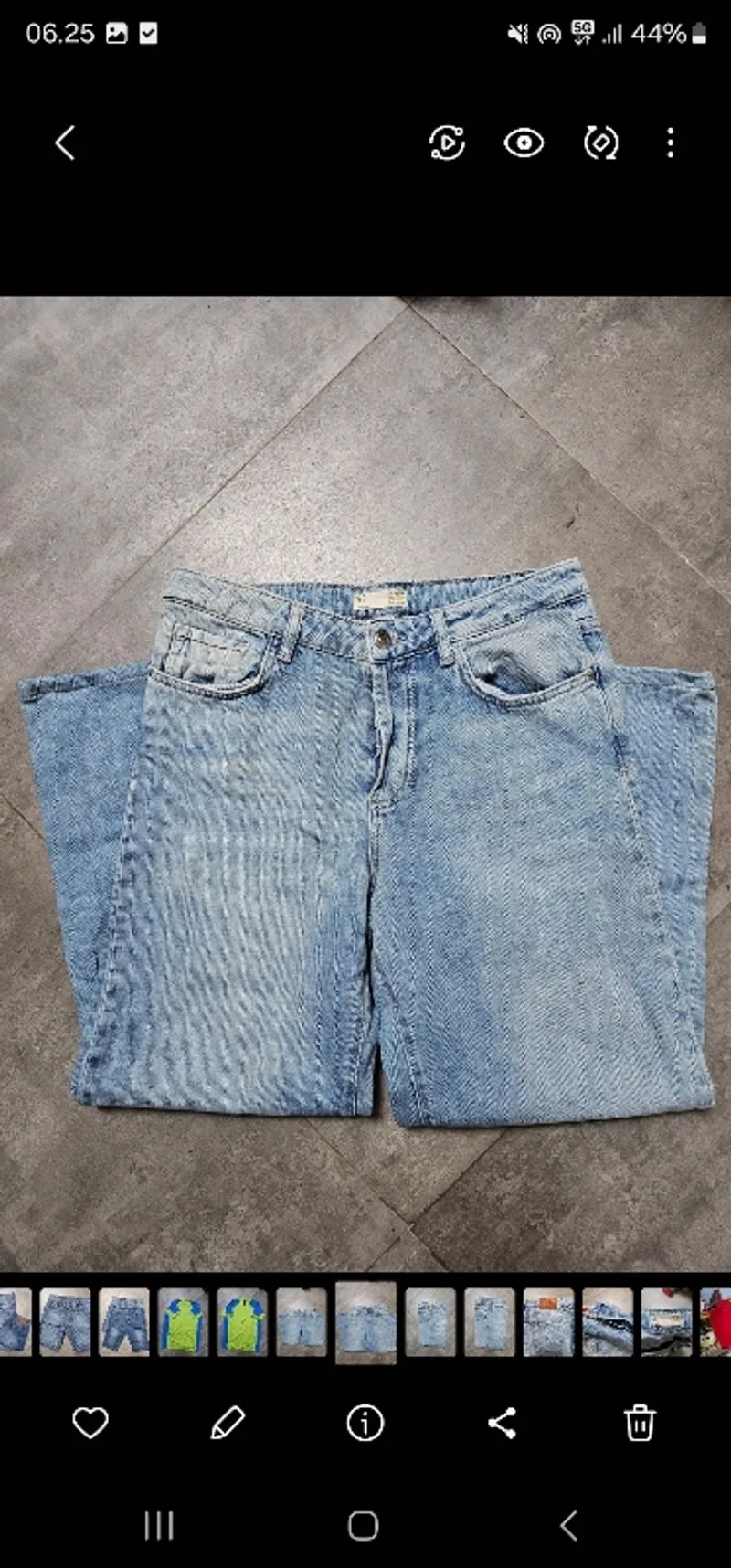 Celana jins zara woman jeans baju bawahan denim pants photo 1